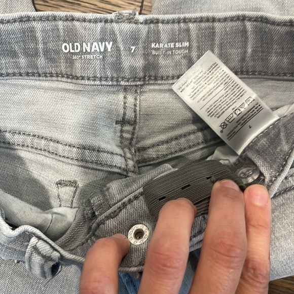 Old Navy Karate Slim Boys Size 7 - Picture 3 of 4